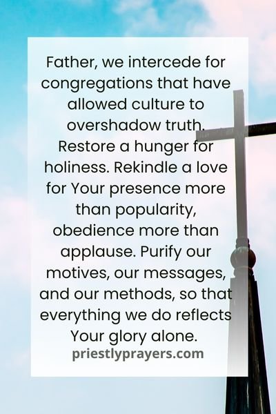 Intercessory Prayers For The Church