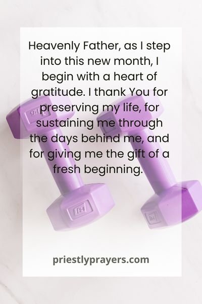 Beginning Of Month Prayer With Declaration