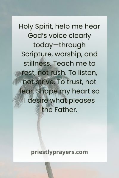 Holy Spirit–Led Sunday Morning Prayers