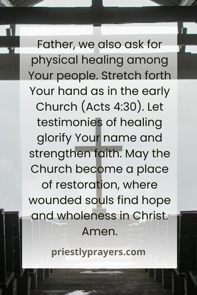 Intercessory Prayers For The Church