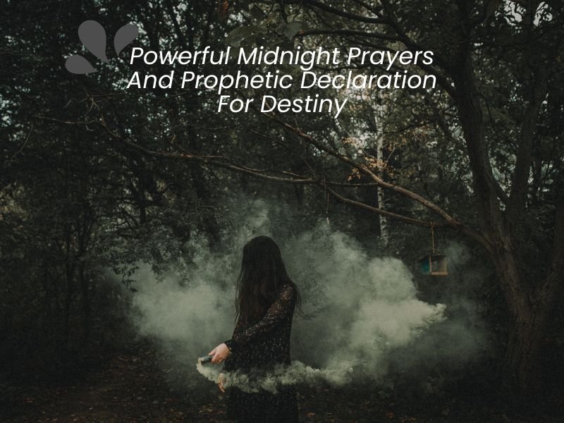 Powerful Midnight Prayers And Prophetic Declaration For Destiny