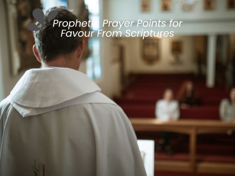 Prophetic Prayer Points for Favour From Scriptures