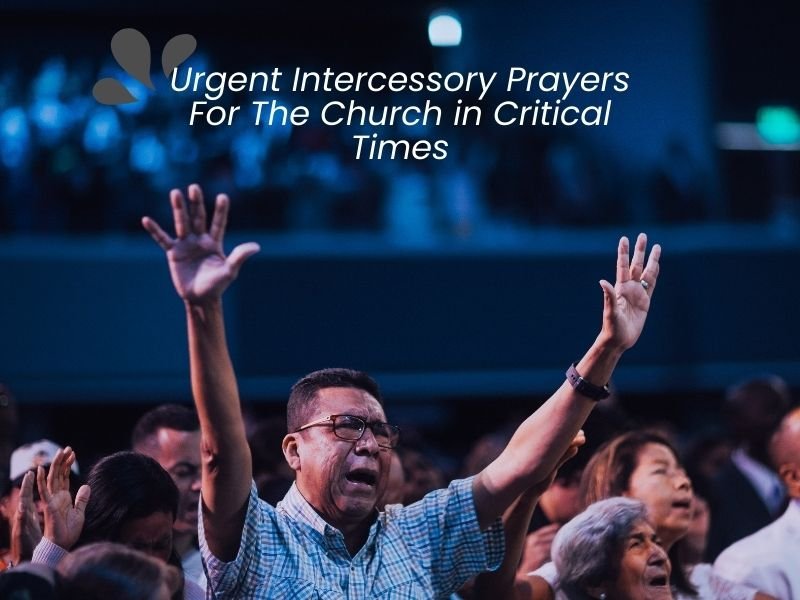 Urgent Intercessory Prayers For The Church in Critical Times