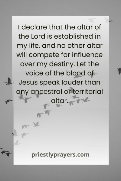 Prayers and Scriptures Against Evil Altars Causing Delays In Family